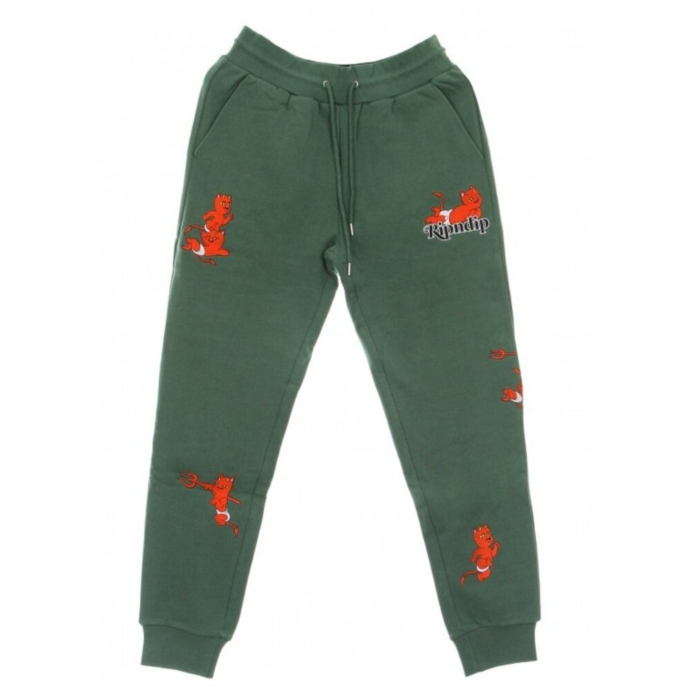RIPNDIP Devil babies sweatpants, Sage green